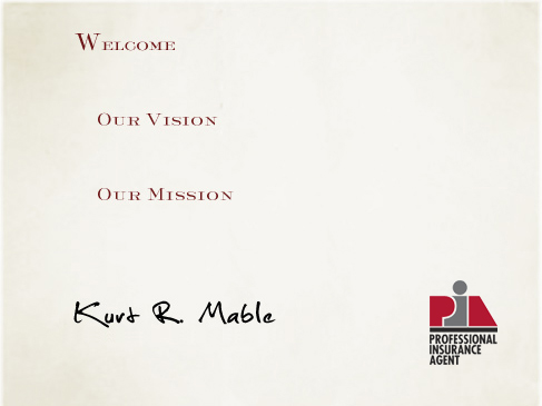 welcome, our vision, our mission